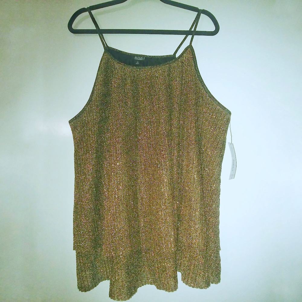 NWT Ana gold top